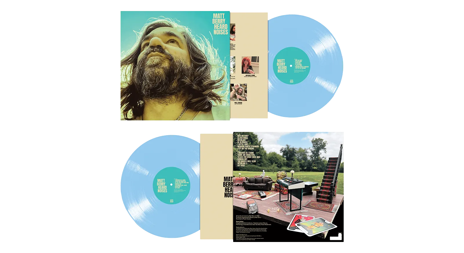 Matt Berry : Heard Noises (Blue Vinyl)