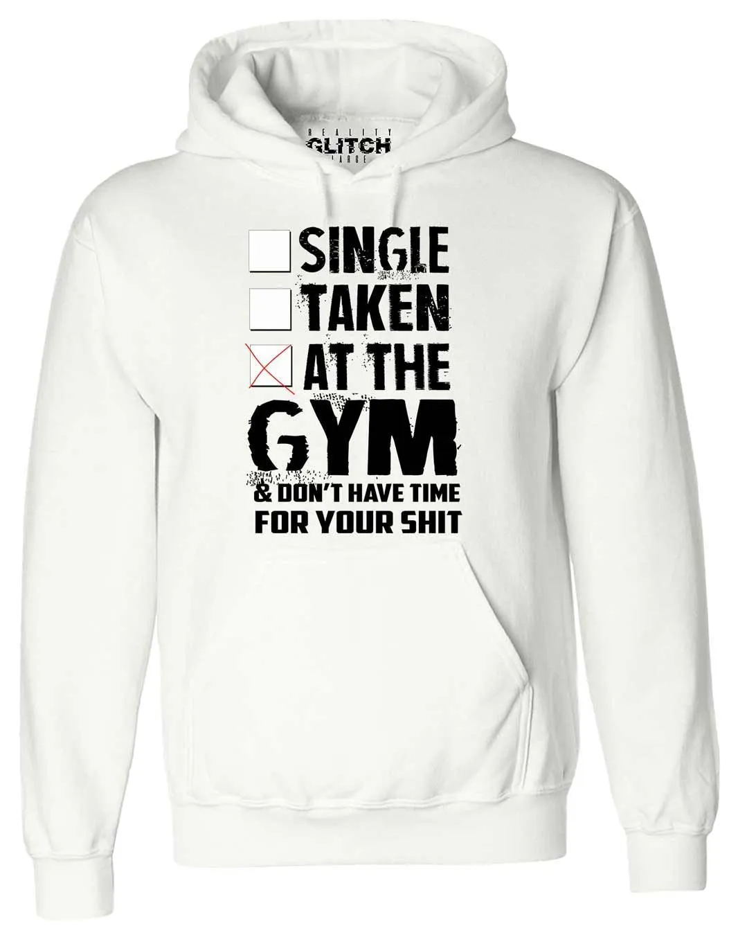 Mens At The Gym Hoodie