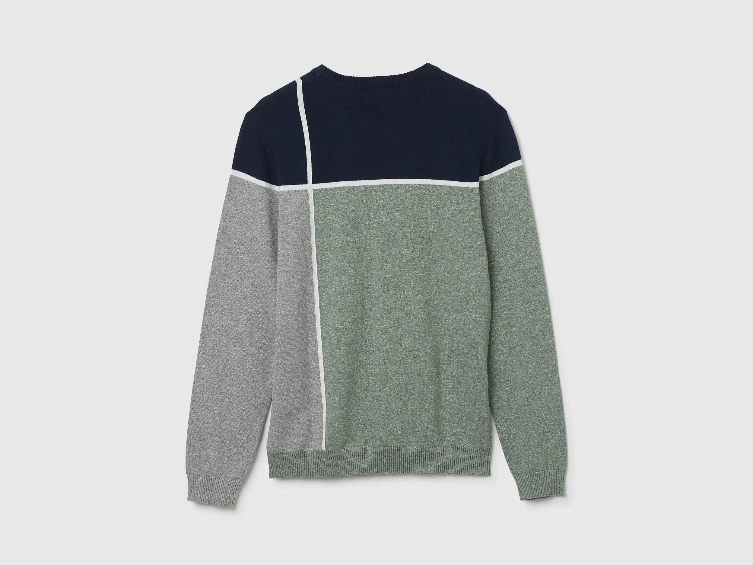 Mens Colourblocked Sweater