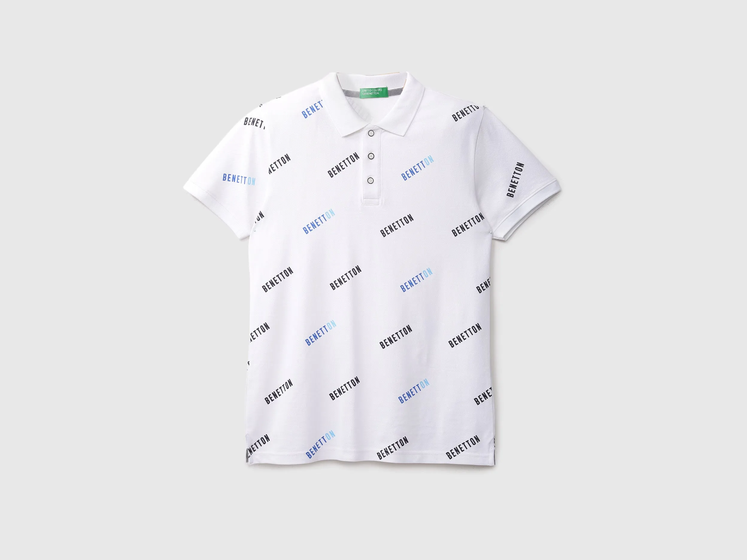 Mens Short Sleeve Printed Polo