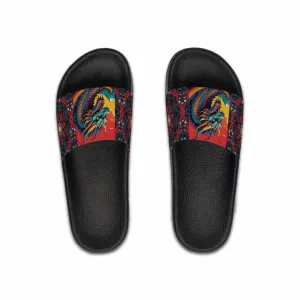 Men's Slide Sandals - Japanese Dragon