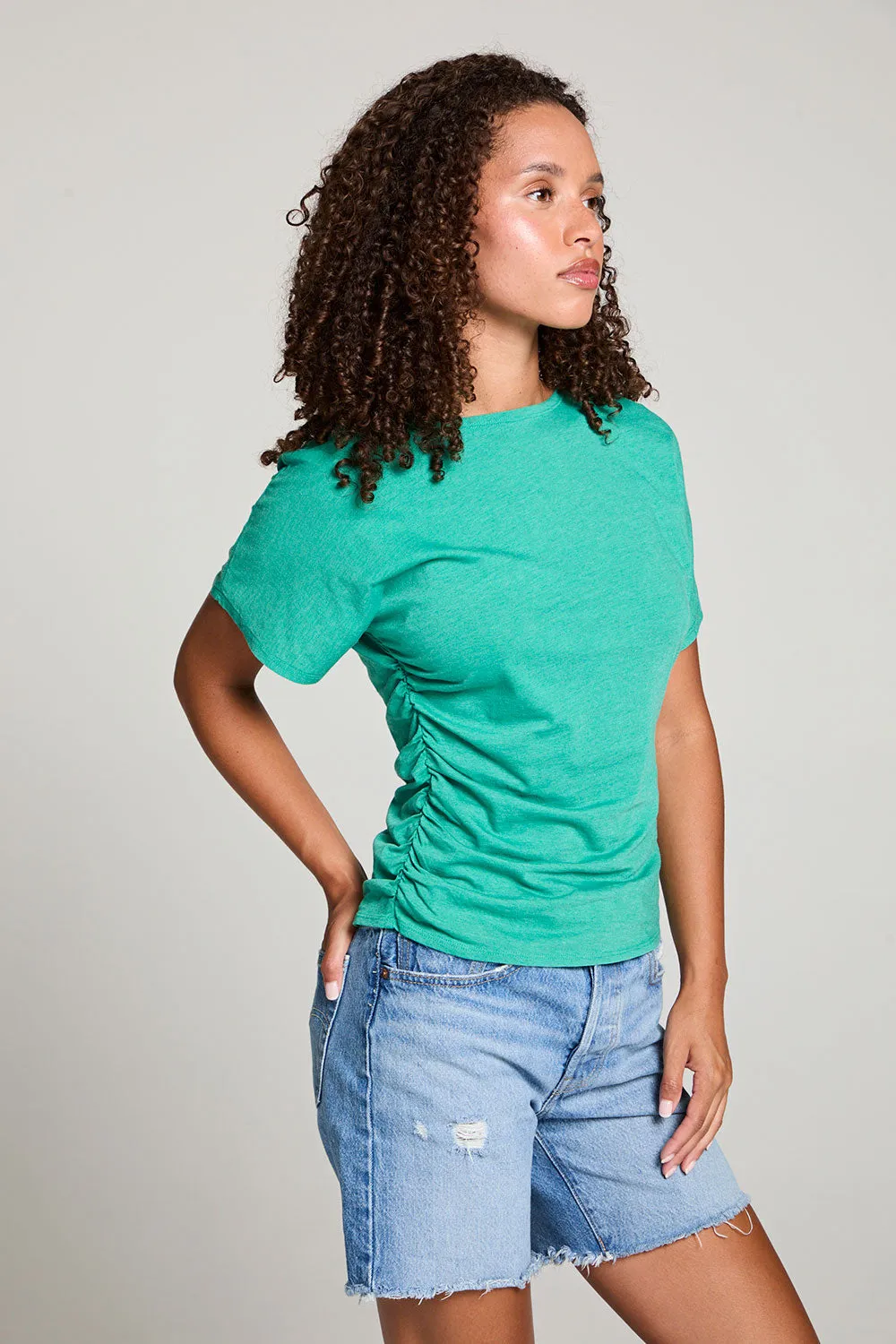 Mia Clover Green Tee