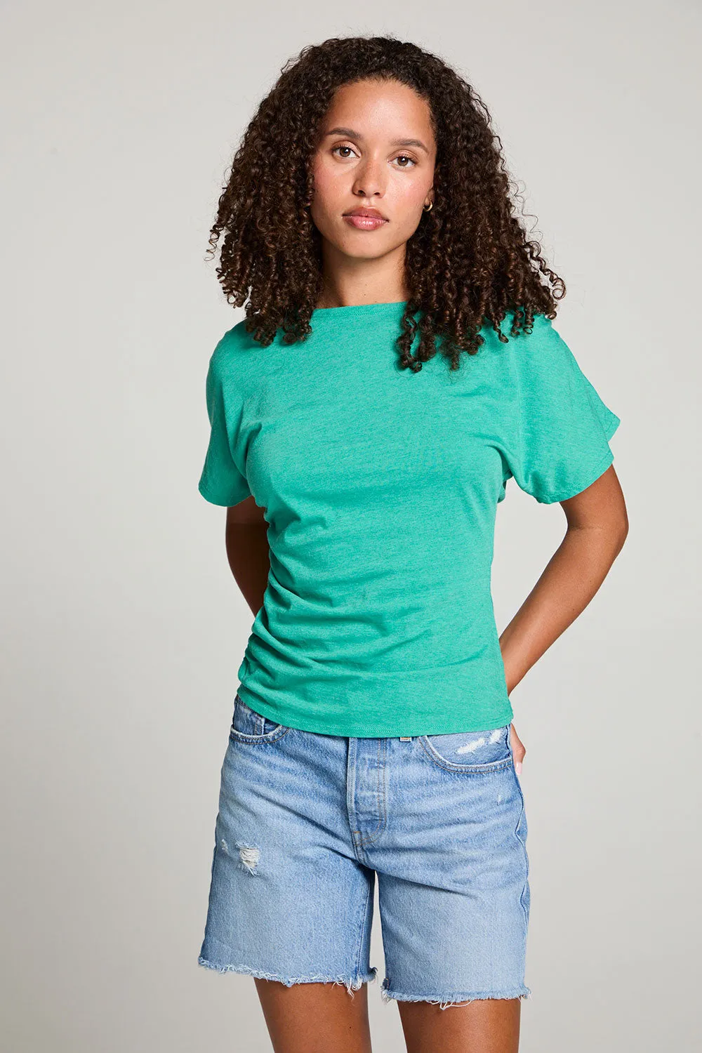 Mia Clover Green Tee