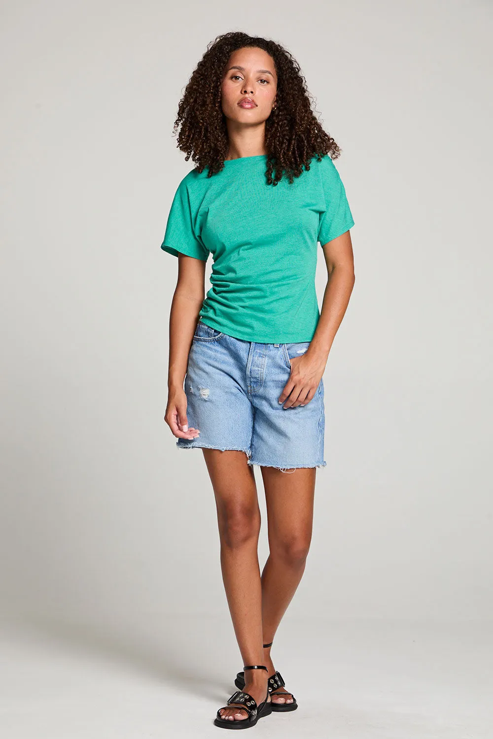 Mia Clover Green Tee