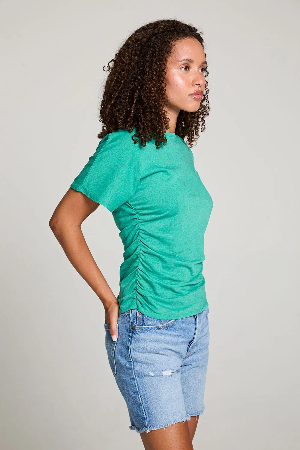 Mia Clover Green Tee