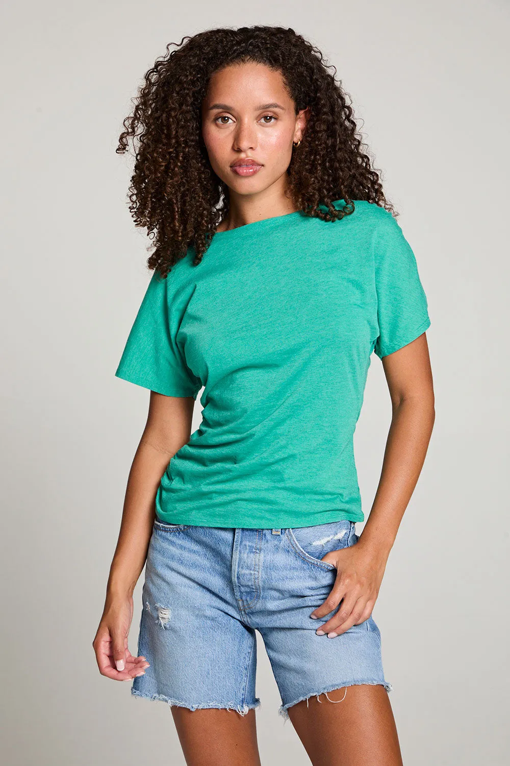 Mia Clover Green Tee