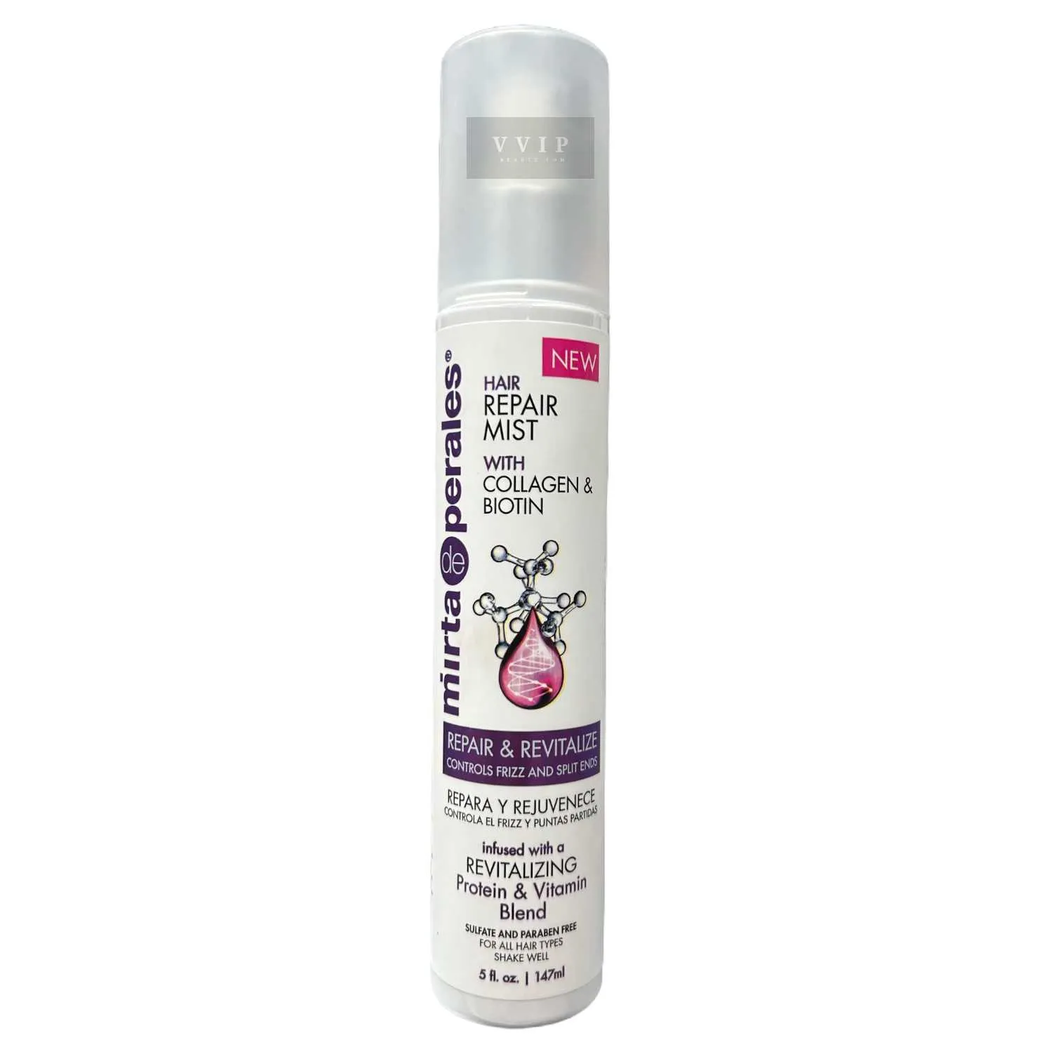 Mirta de Perales  Collagen and Biotin Hair Repair Mist 4oz