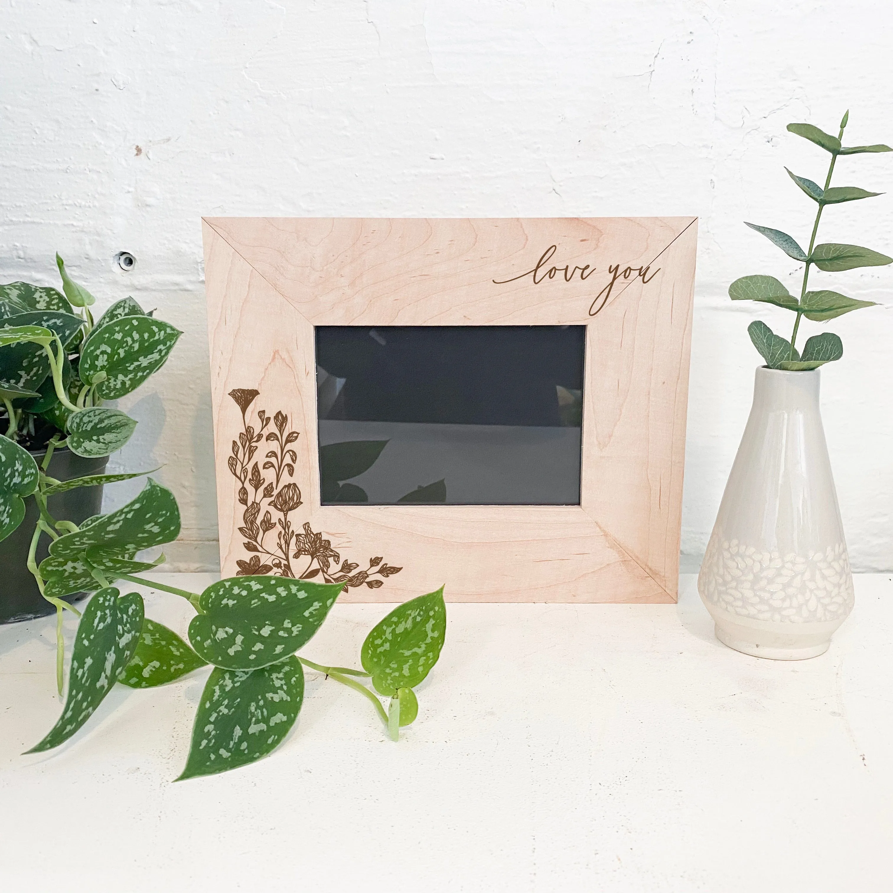 Mom & Grandma Hard Wood Frame