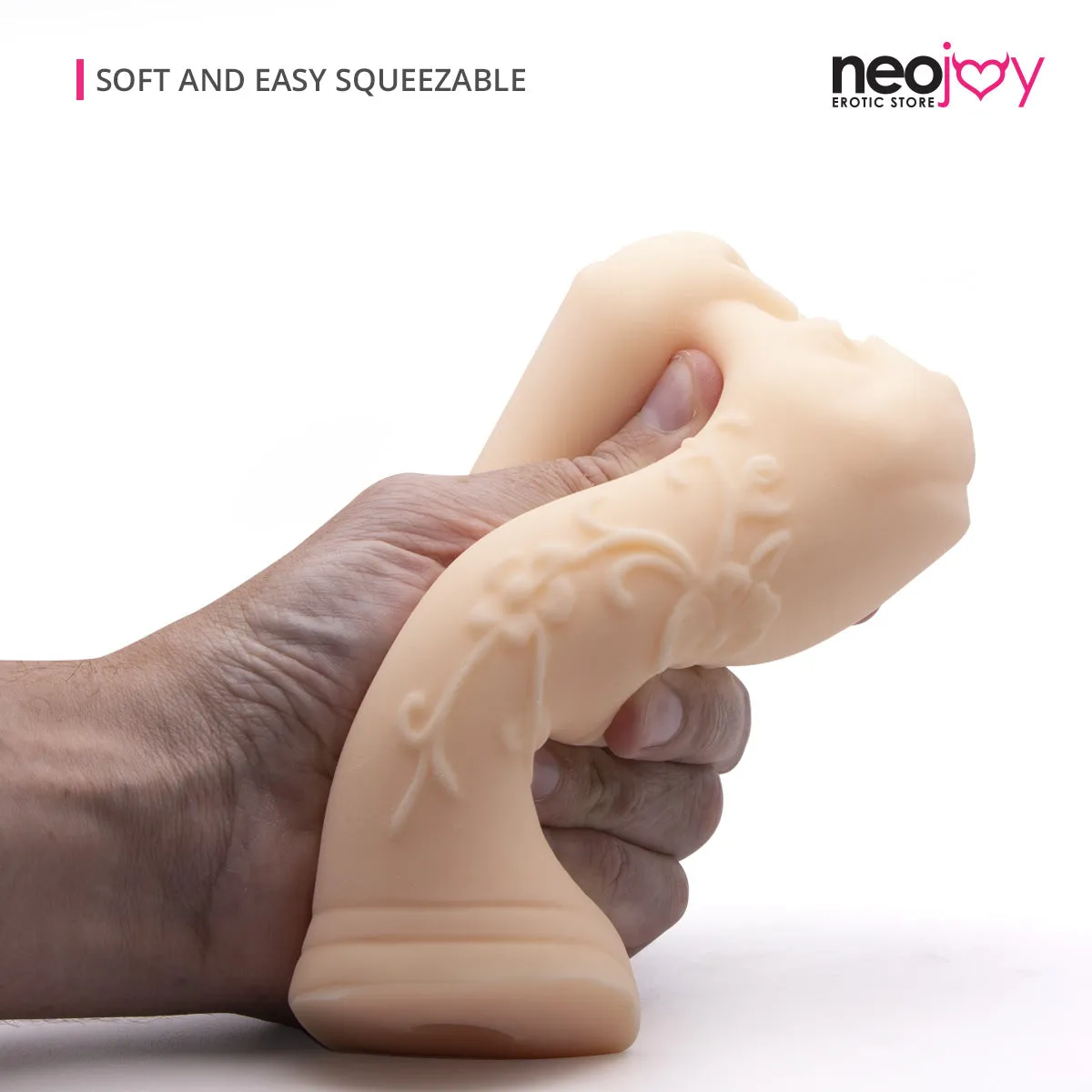 Neojoy Elegant Male Stroker Sex Doll TPE Realistic Vagina & Ass  - Flesh - 6 inch -15cm