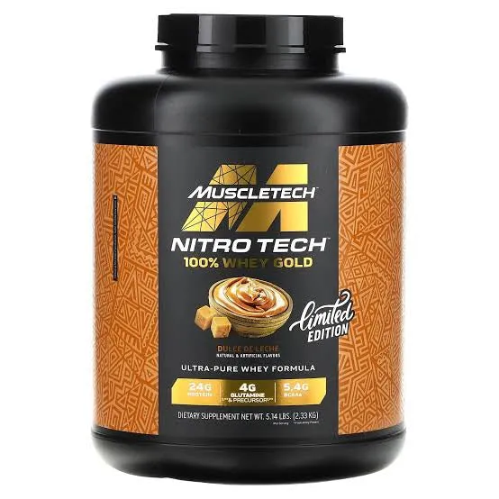 Nitro Tech Whey Gold 5 lbs 69 porciones