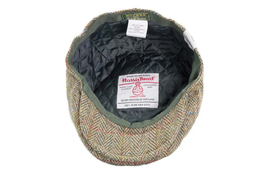Oakmoore Flat Cap - 100% Genuine Harris Tweed