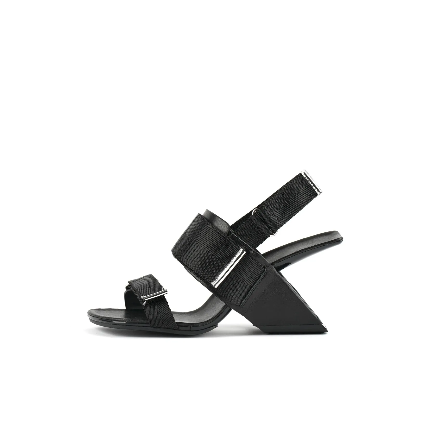 Open Wedge Heel Strap Sandals