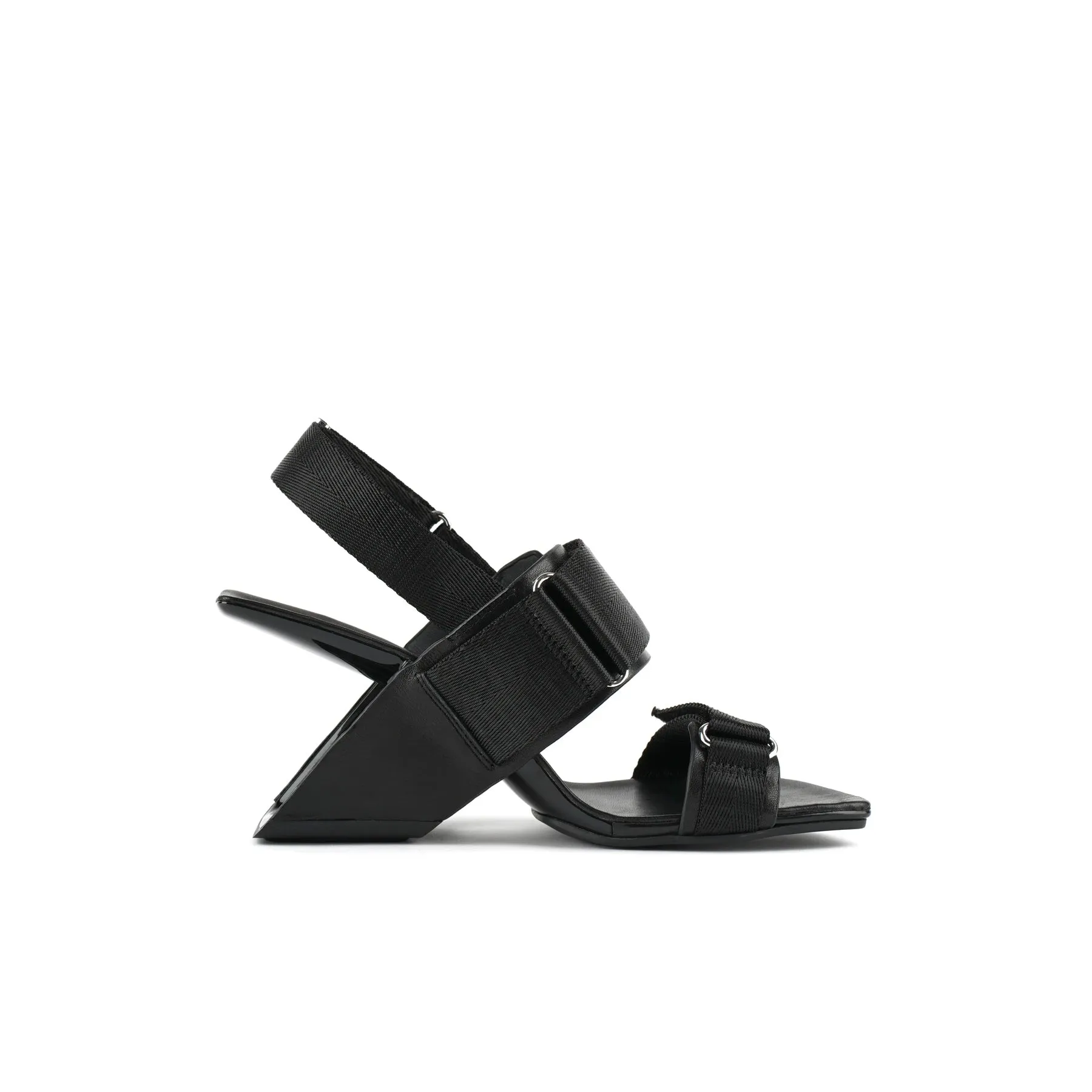 Open Wedge Heel Strap Sandals