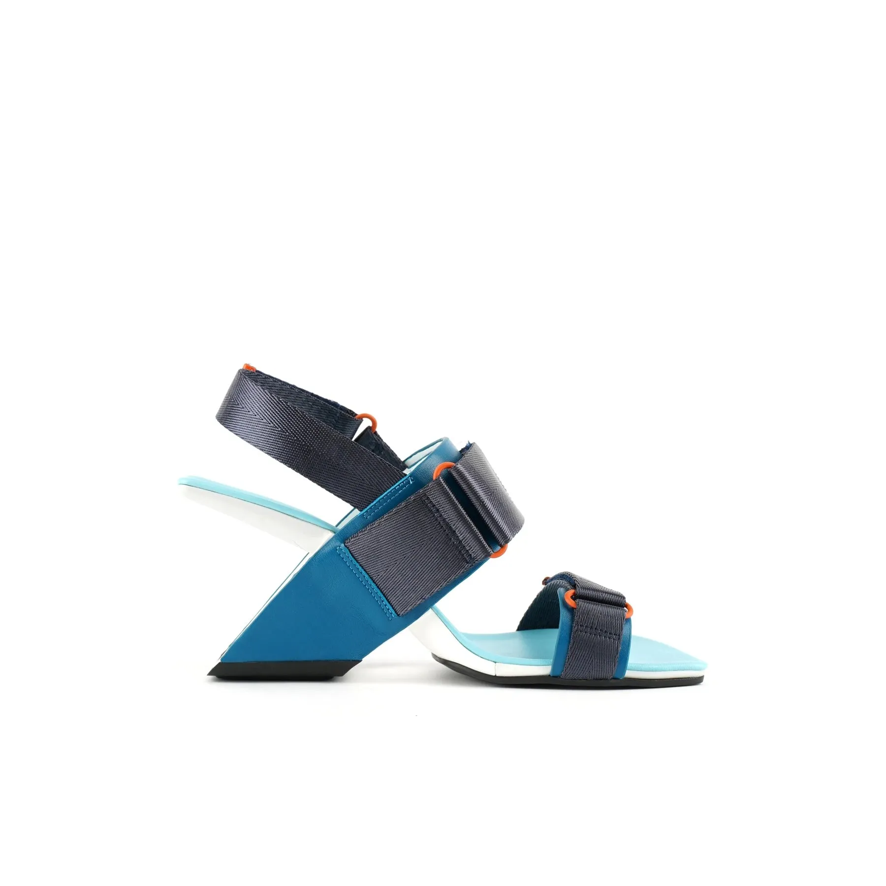 Open Wedge Heel Strap Sandals