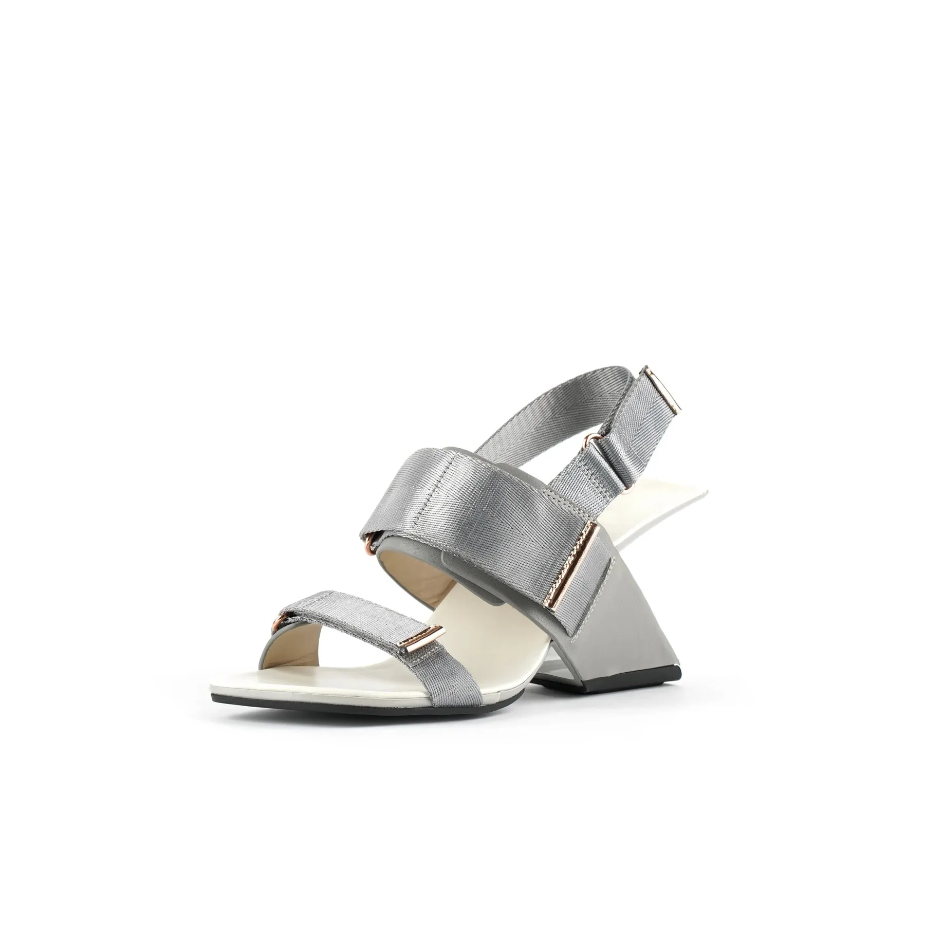 Open Wedge Heel Strap Sandals