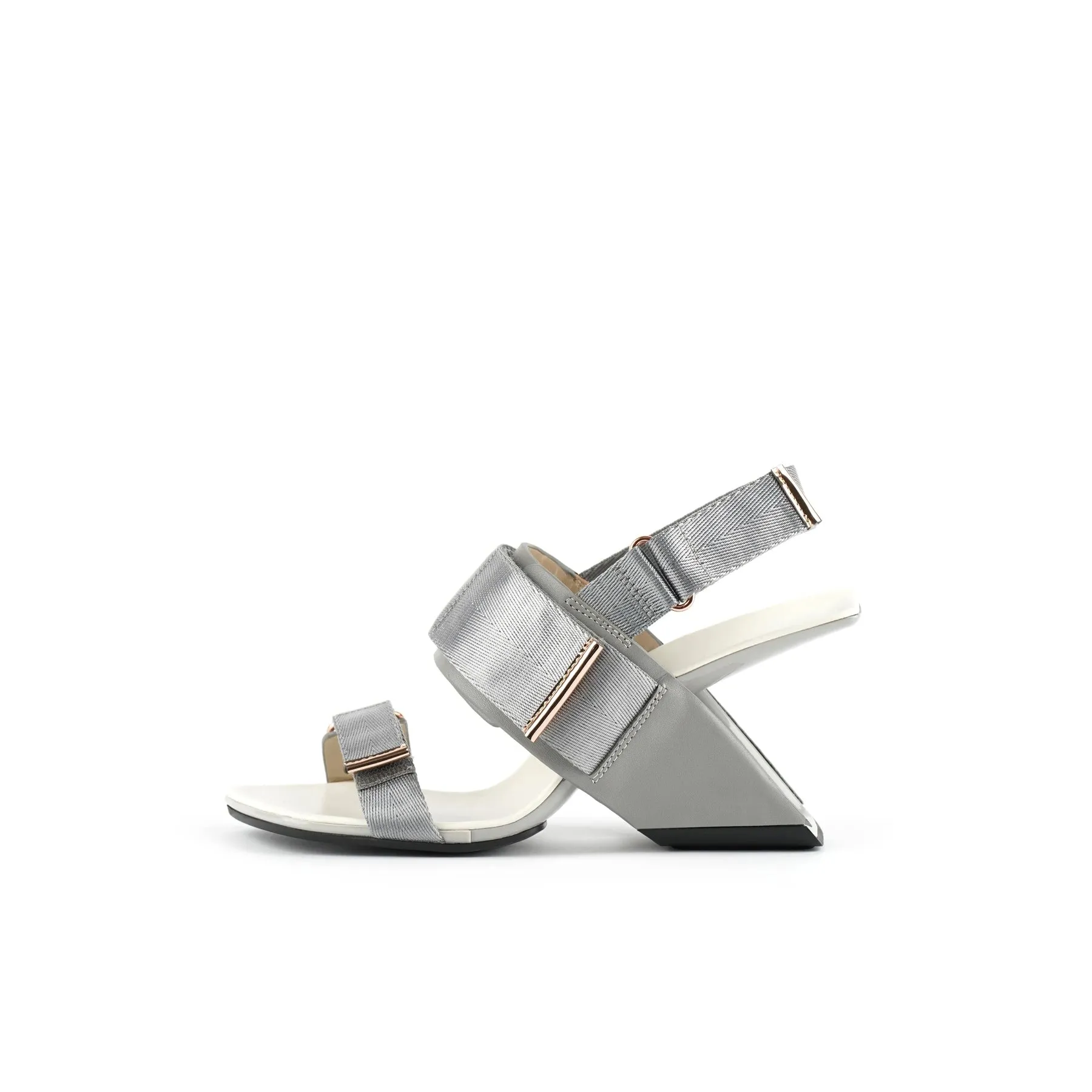 Open Wedge Heel Strap Sandals