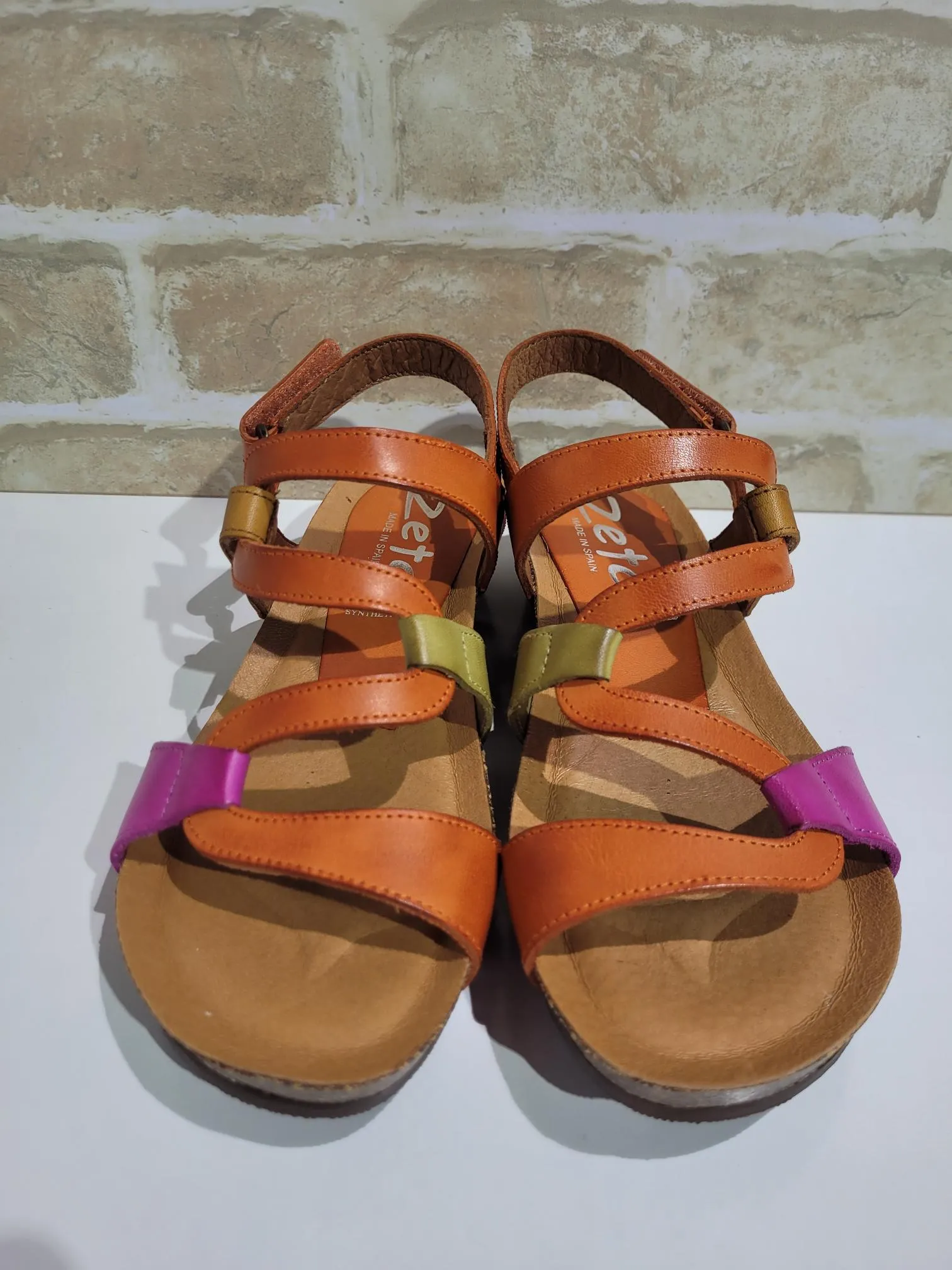 Osina Fuxia/Naranja/Pistachio by Zeta