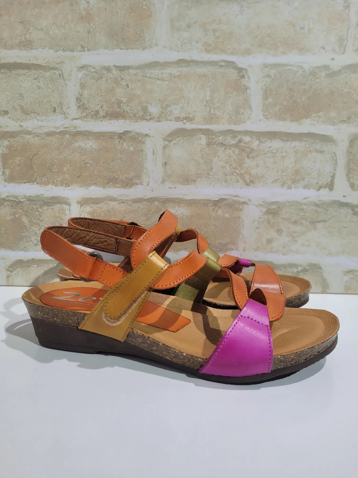Osina Fuxia/Naranja/Pistachio by Zeta