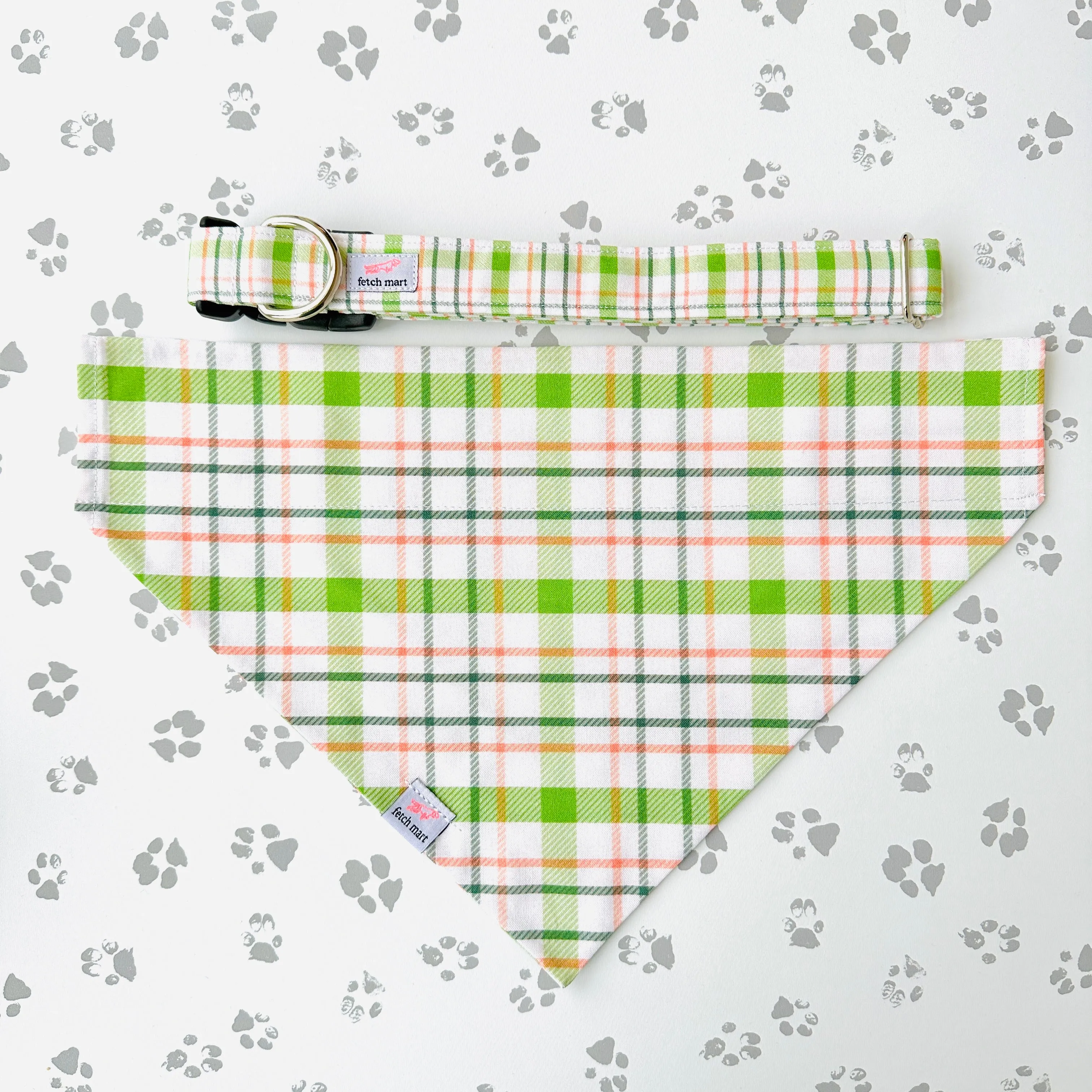 Paddy's Plaid Collar