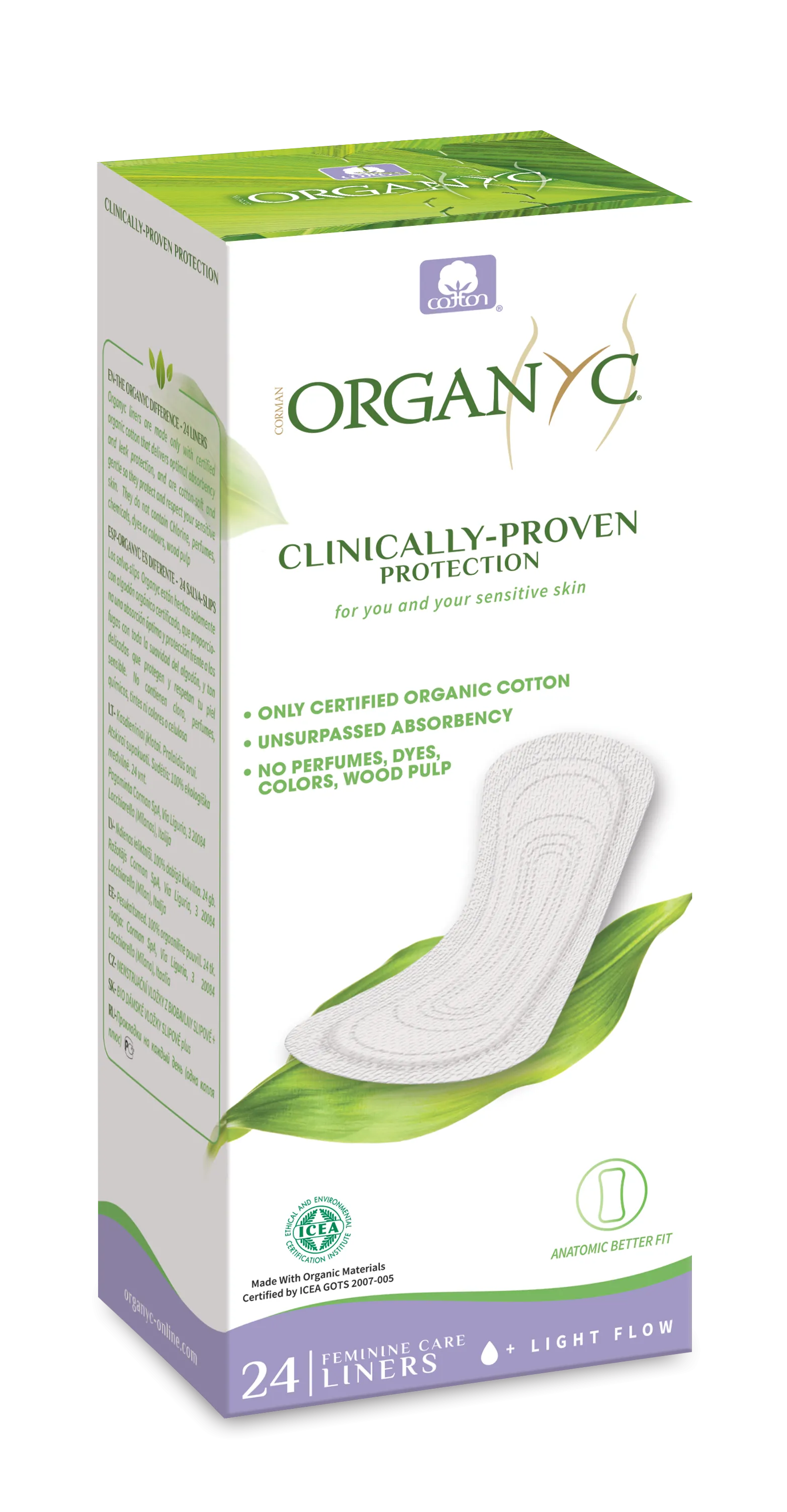 Panty Liner Light Plus - 12 x 24 panty liners