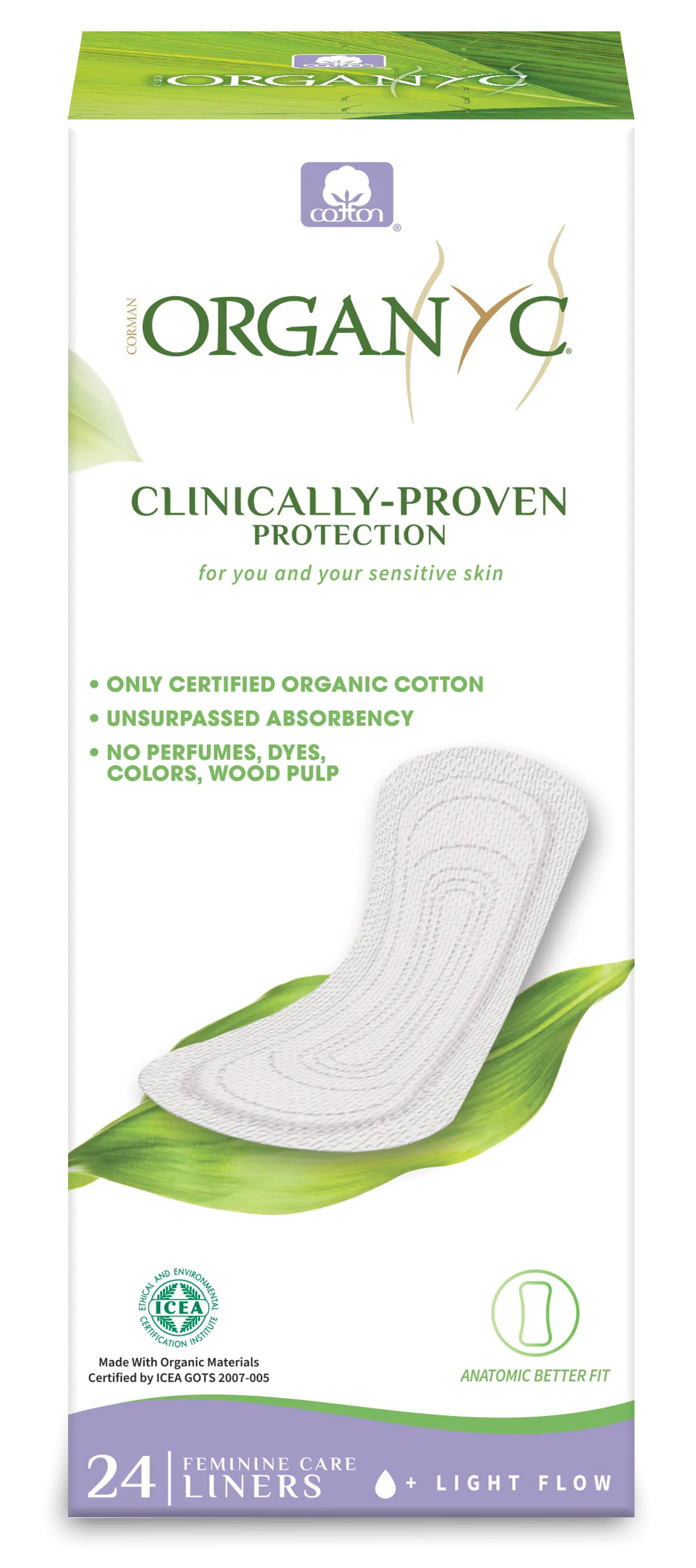 Panty Liner Light Plus - 12 x 24 panty liners