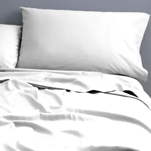 Park Avenue 500 Thread Count Natural Cotton Sheet Set - White