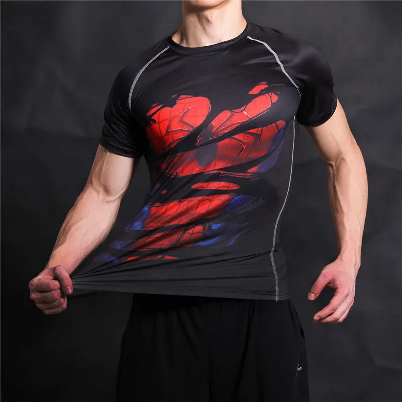 PETER PARKER Compression T-shirt