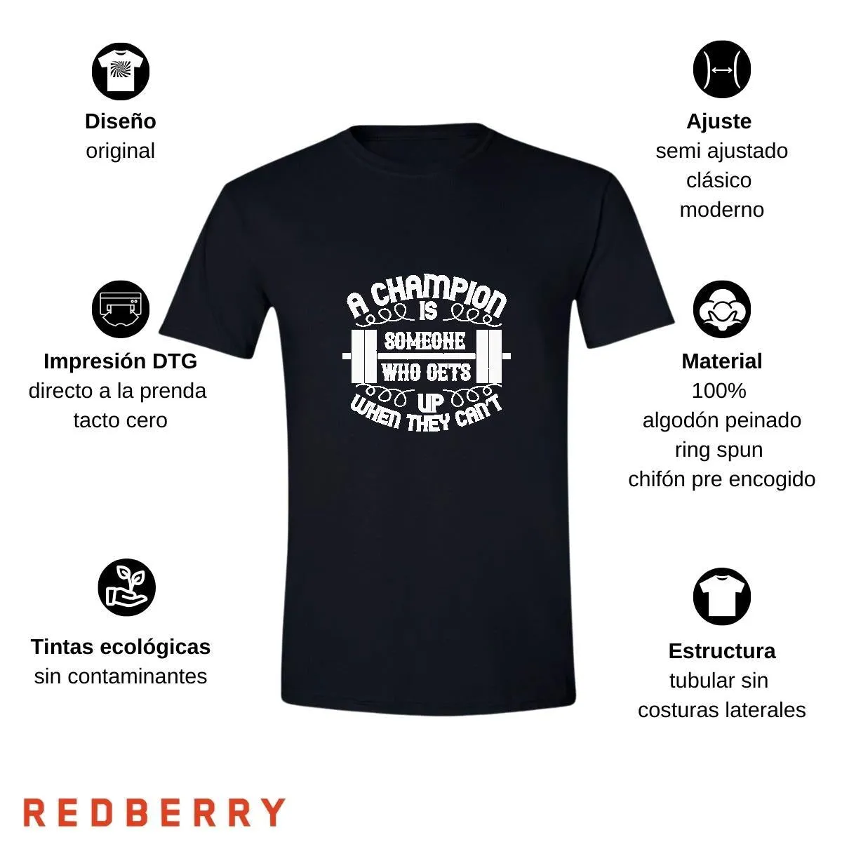 Playera Hombre Fitness Gym Ejercicio FT1001