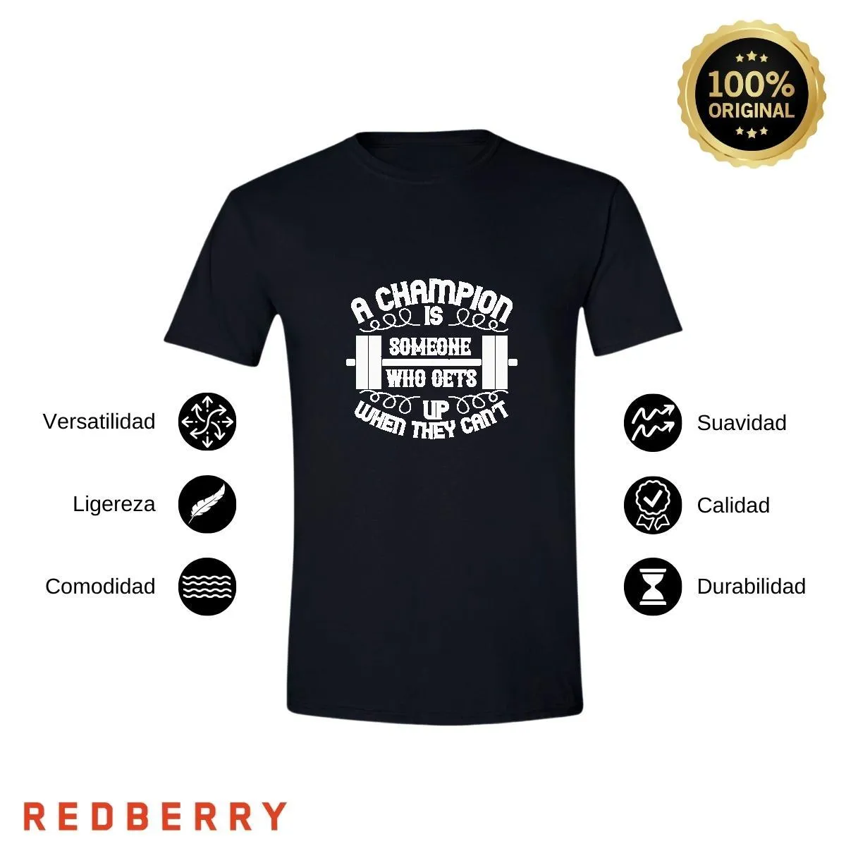 Playera Hombre Fitness Gym Ejercicio FT1001