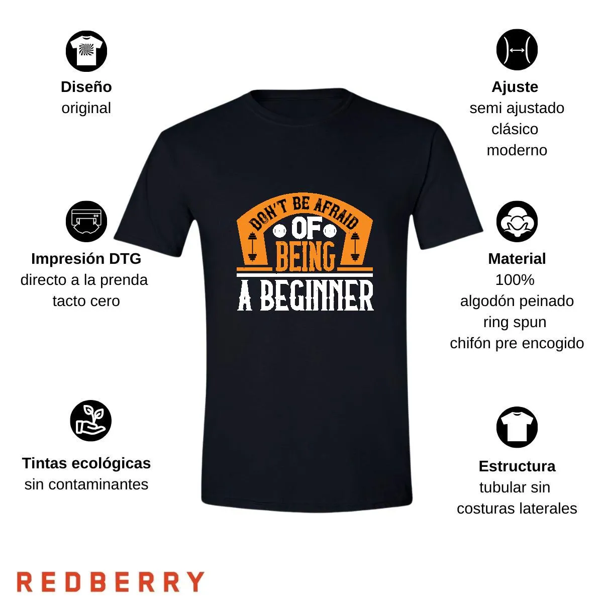 Playera Hombre Fitness Gym Ejercicio FT1004