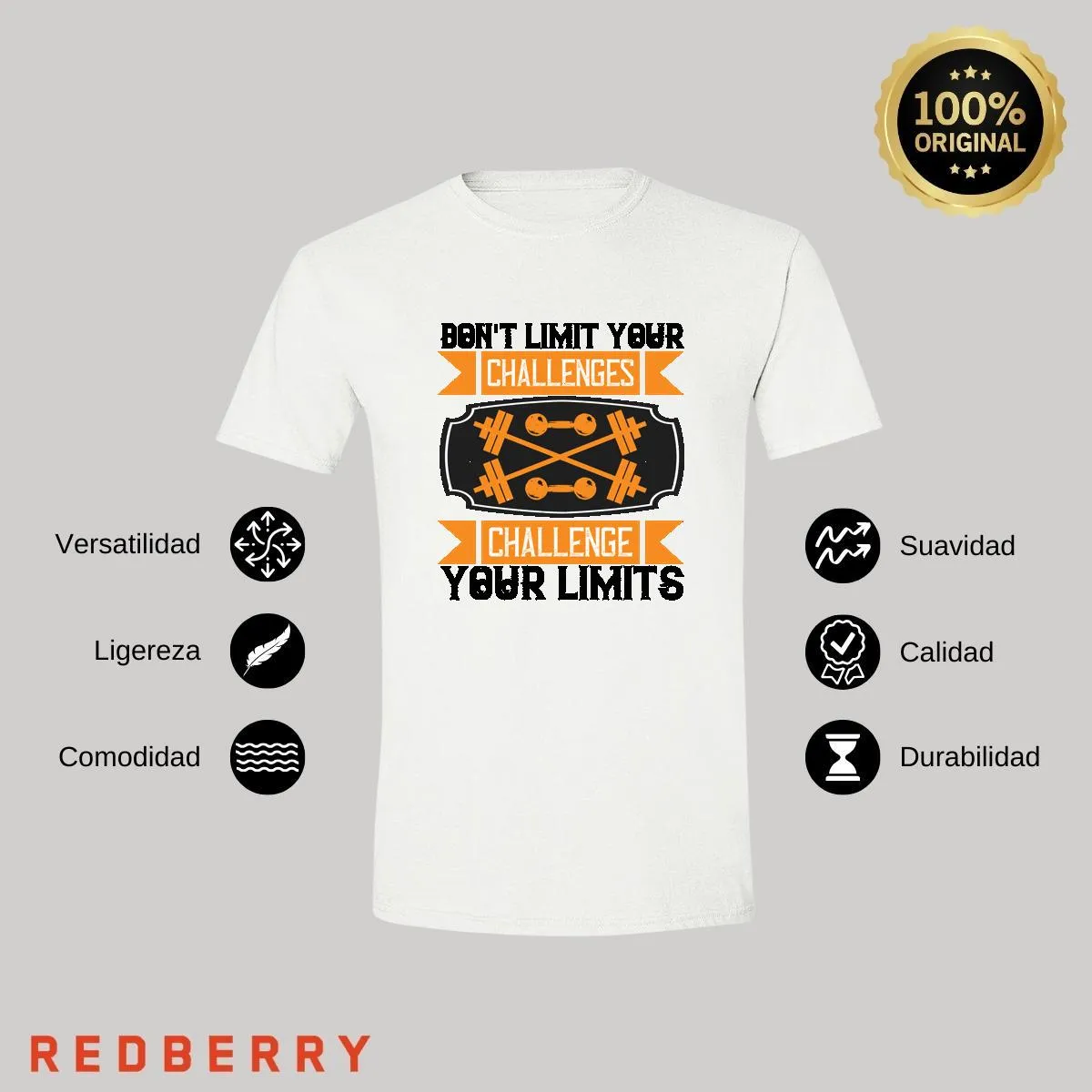 Playera Hombre Fitness Gym Ejercicio FT1005