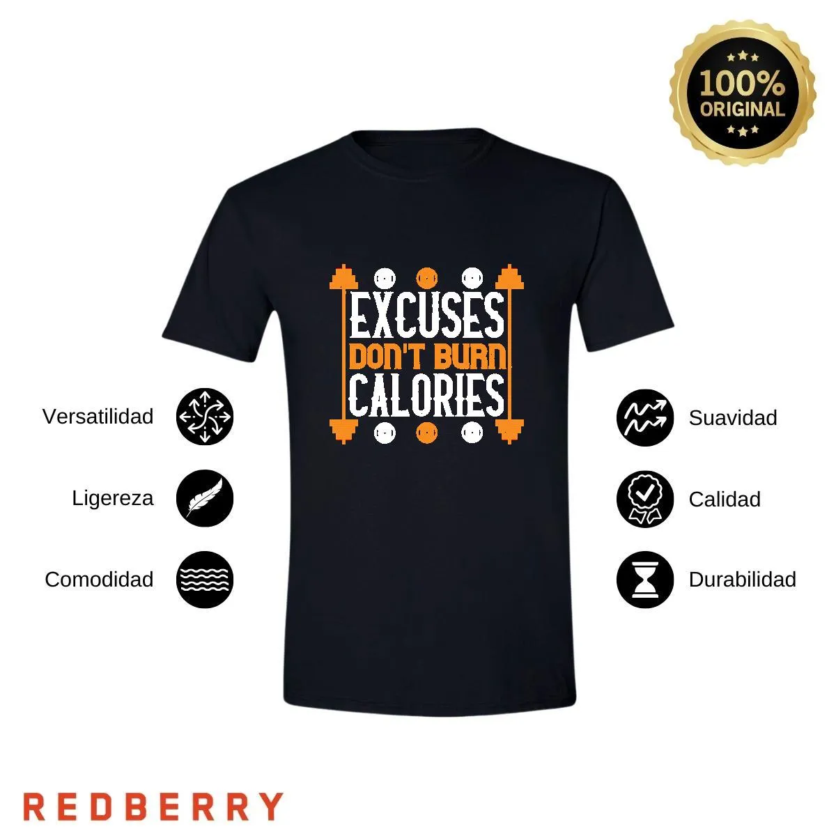 Playera Hombre Fitness Gym Ejercicio FT1007