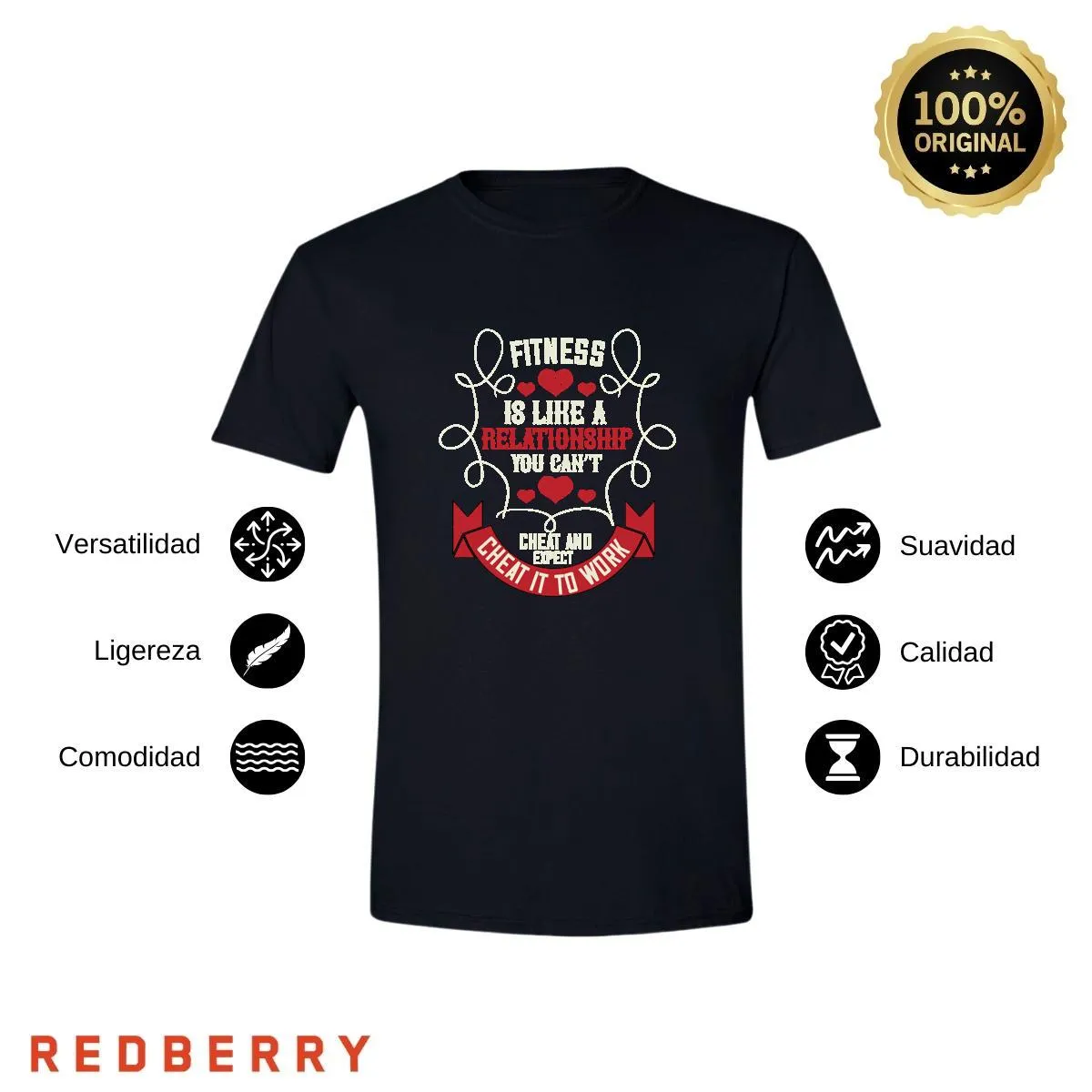 Playera Hombre Fitness Gym Ejercicio FT1009
