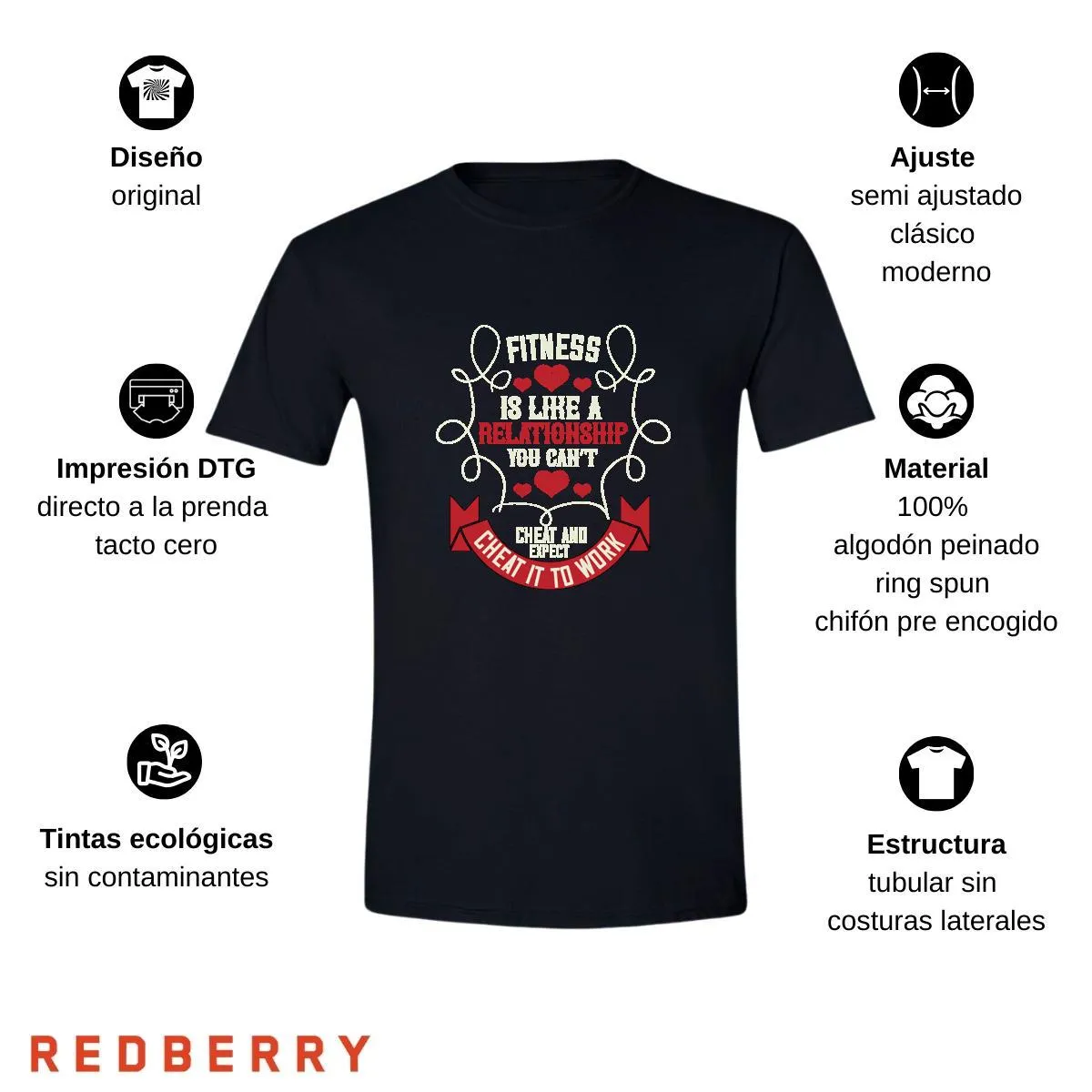 Playera Hombre Fitness Gym Ejercicio FT1009