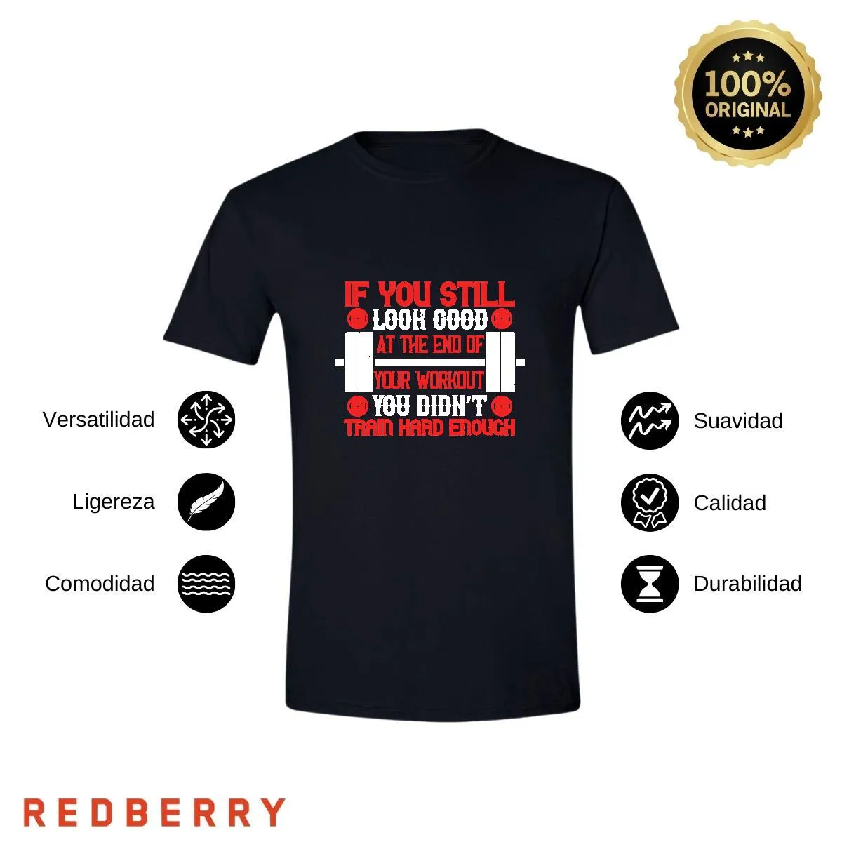 Playera Hombre Fitness Gym Ejercicio FT1014