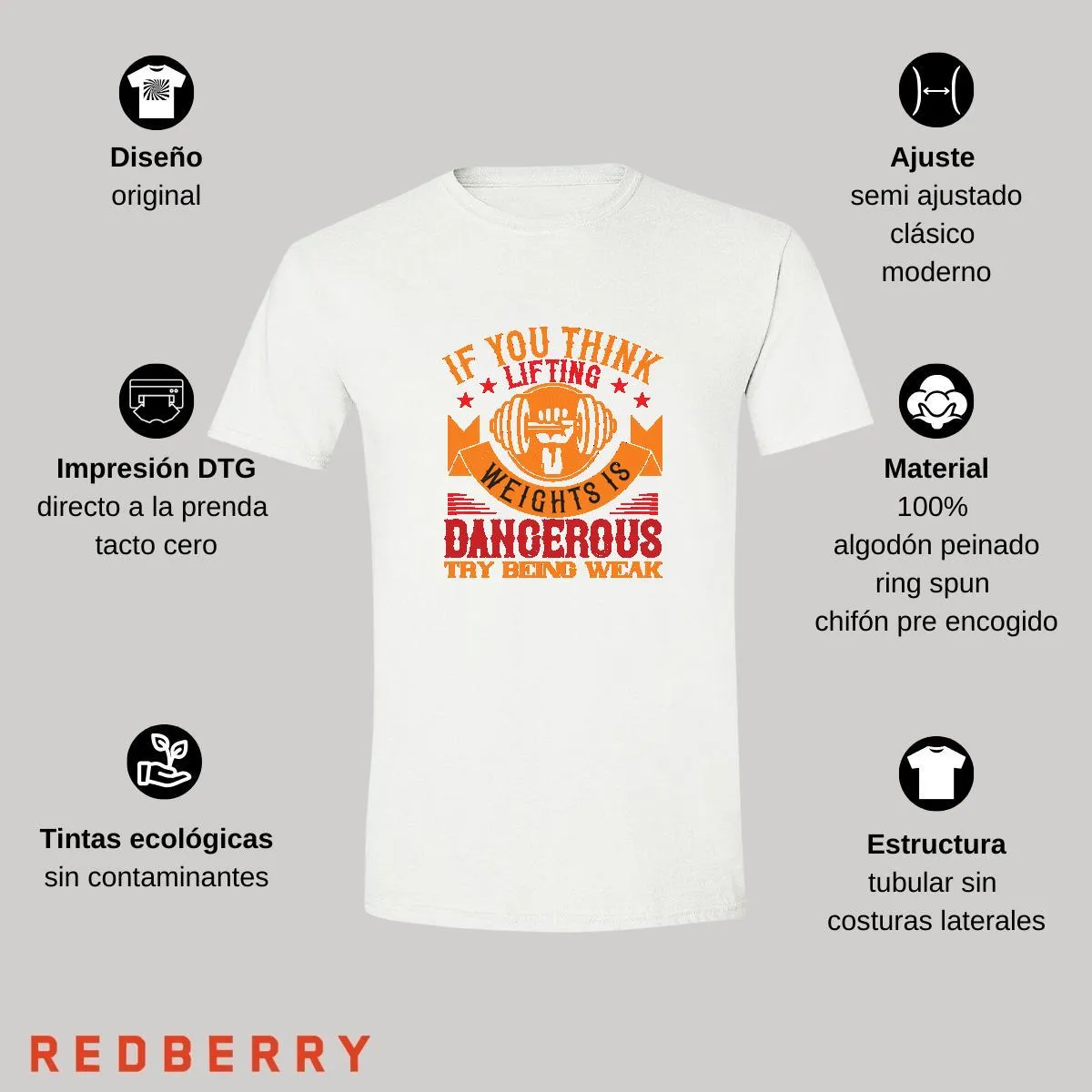 Playera Hombre Fitness Gym Ejercicio FT1015
