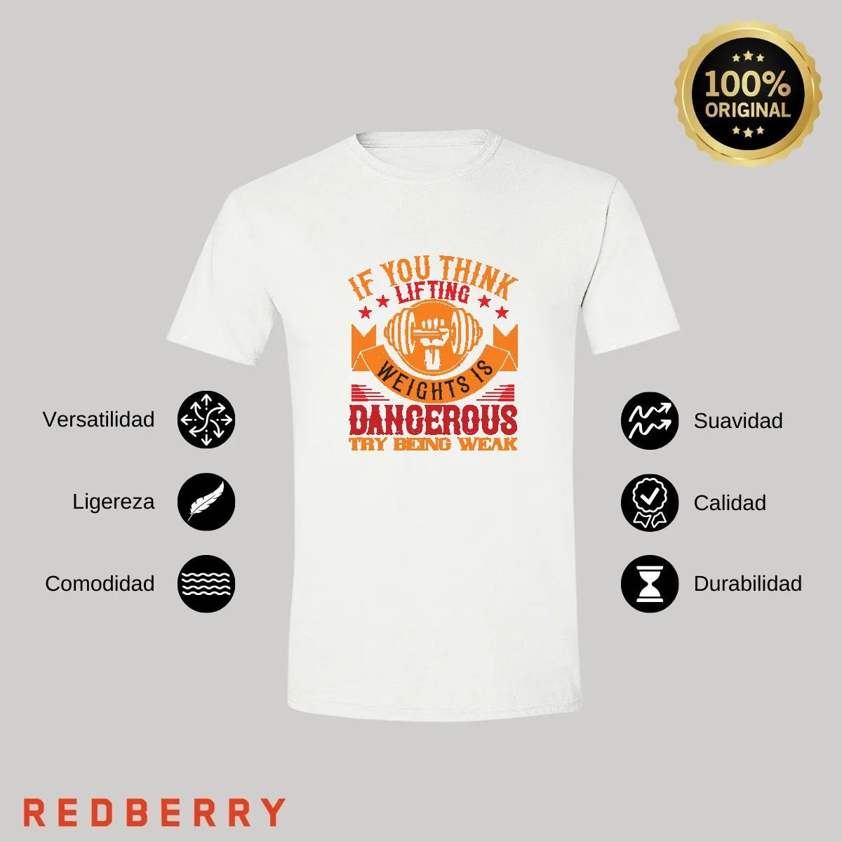 Playera Hombre Fitness Gym Ejercicio FT1015