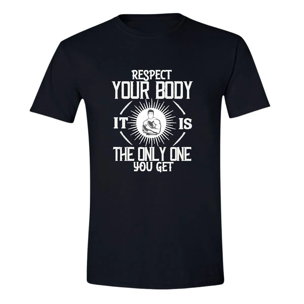 Playera Hombre Fitness Gym Ejercicio FT1021