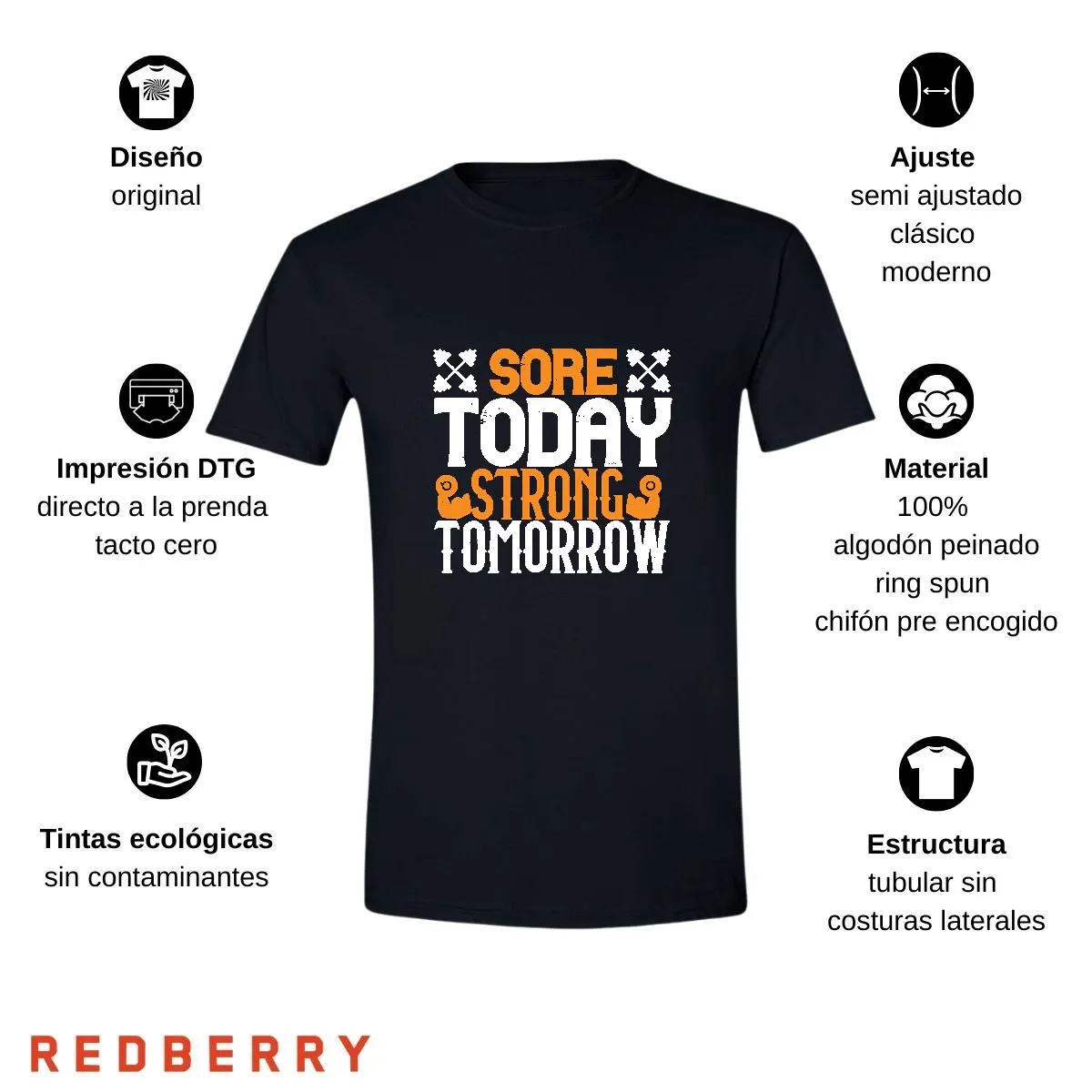 Playera Hombre Fitness Gym Ejercicio FT1023
