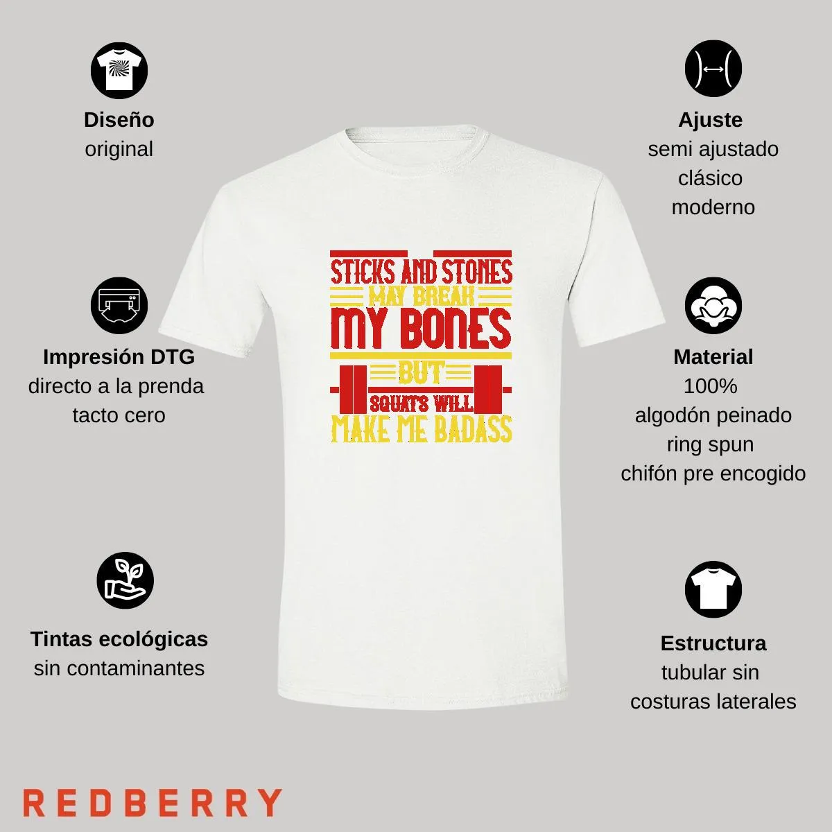 Playera Hombre Fitness Gym Ejercicio FT1025
