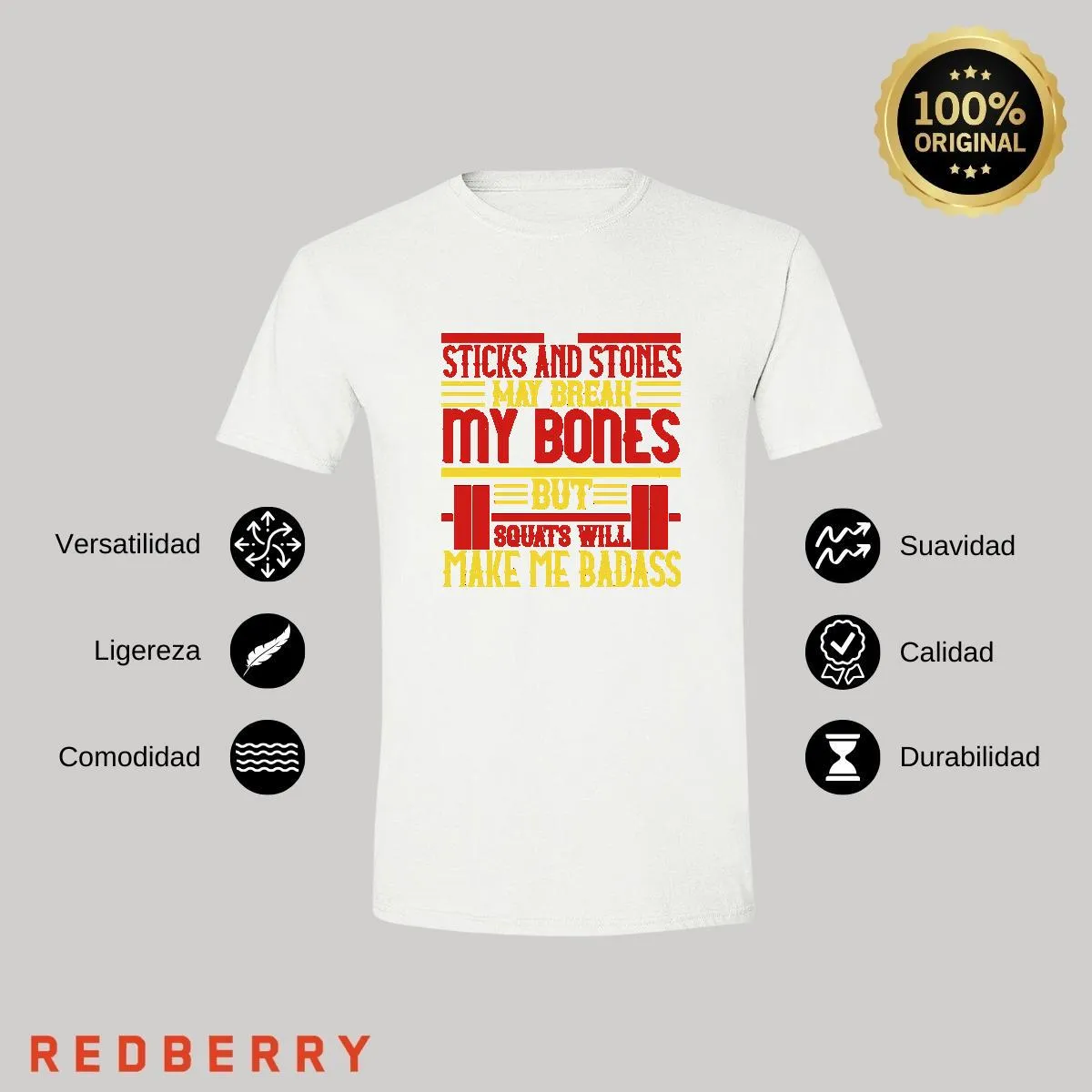 Playera Hombre Fitness Gym Ejercicio FT1025