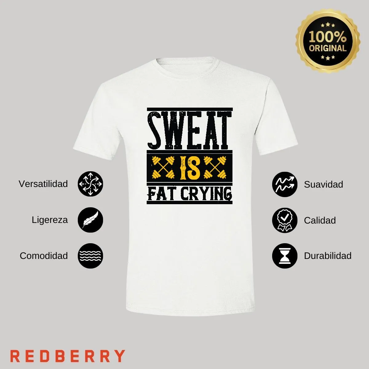 Playera Hombre Fitness Gym Ejercicio FT1029