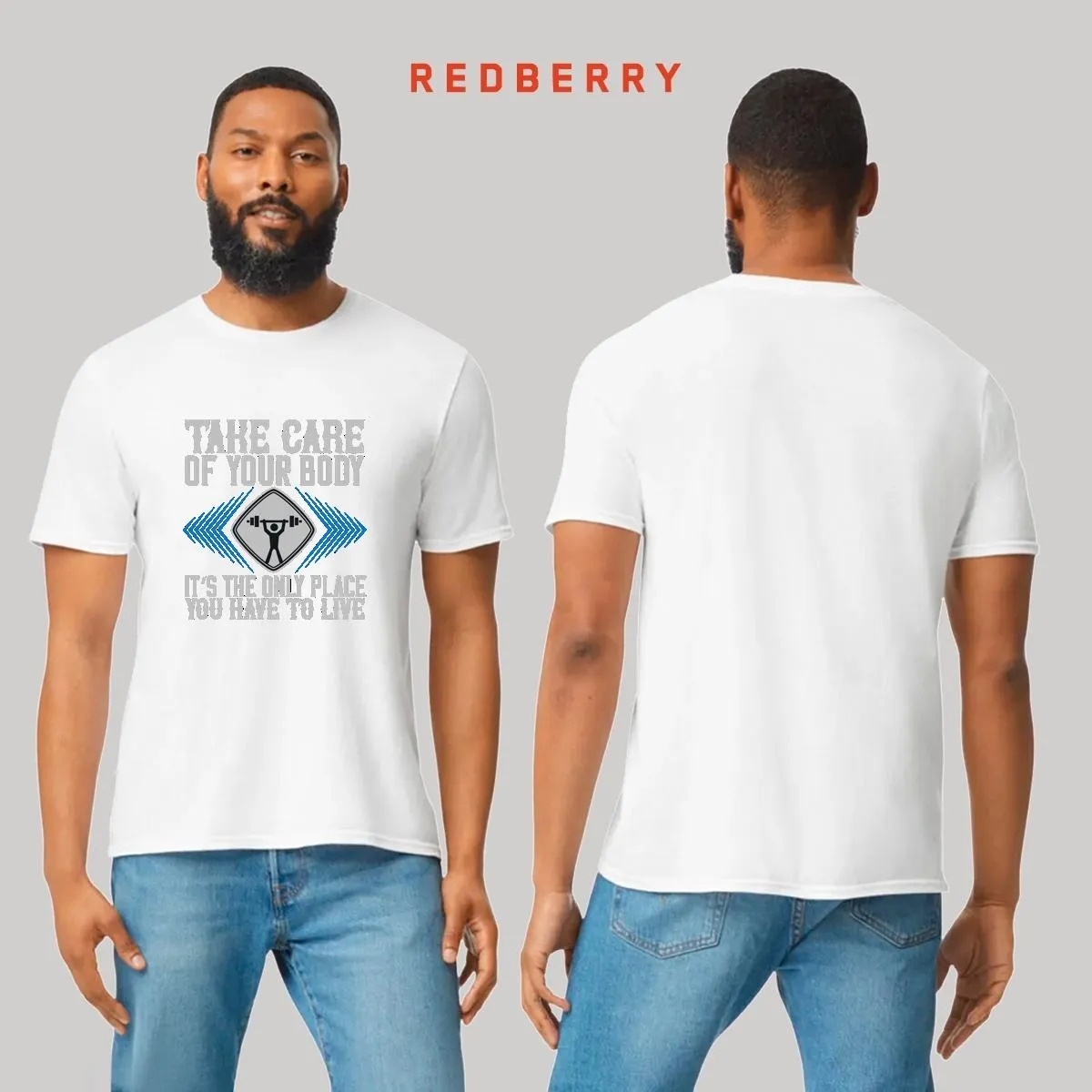Playera Hombre Fitness Gym Ejercicio FT1031