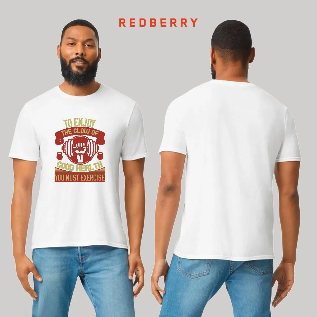 Playera Hombre Fitness Gym Ejercicio FT1039