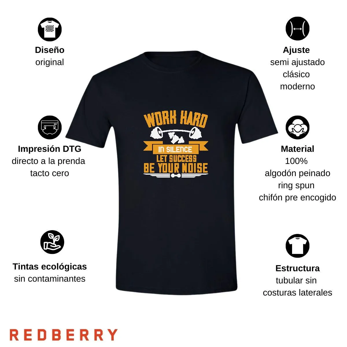 Playera Hombre Fitness Gym Ejercicio FT1048