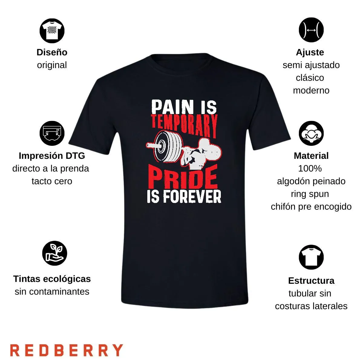 Playera Hombre Gym Ejercicio Fitness GF1001