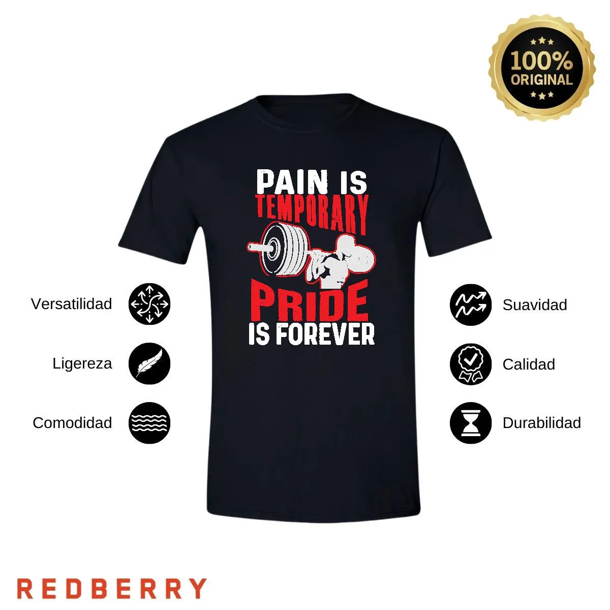 Playera Hombre Gym Ejercicio Fitness GF1001
