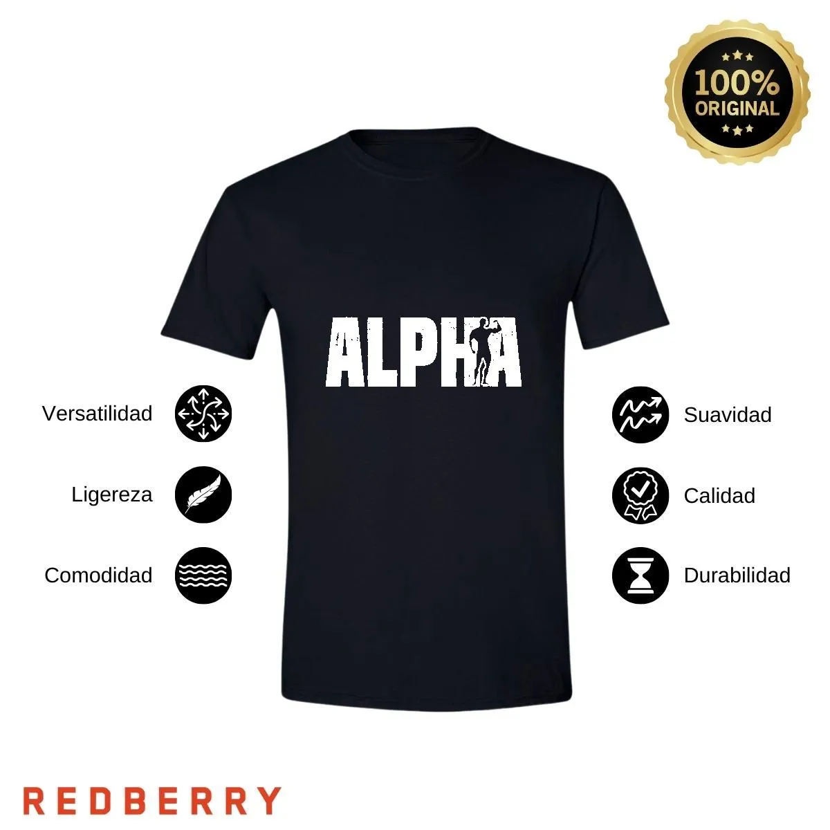 Playera Hombre Gym Ejercicio Fitness GF1004