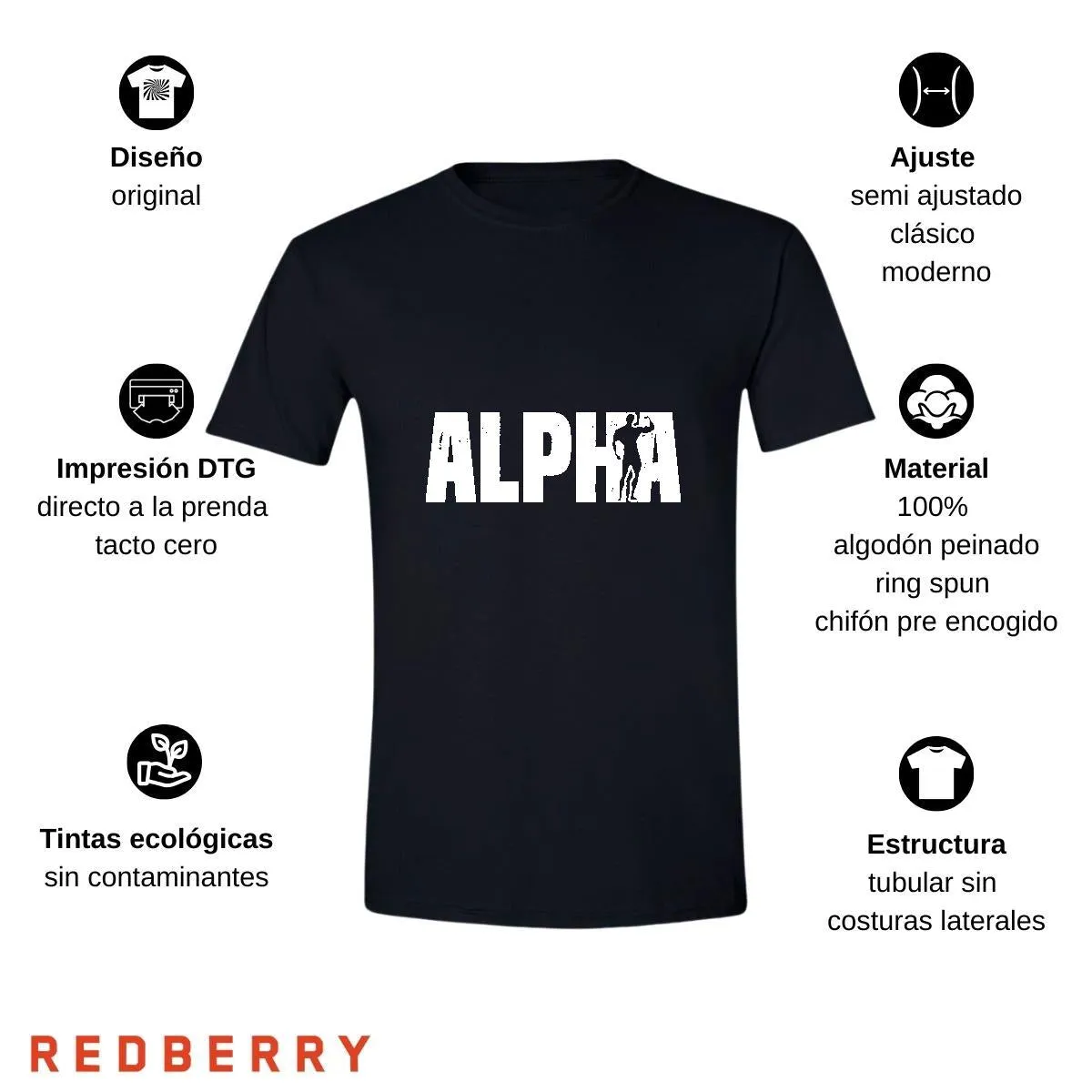 Playera Hombre Gym Ejercicio Fitness GF1004