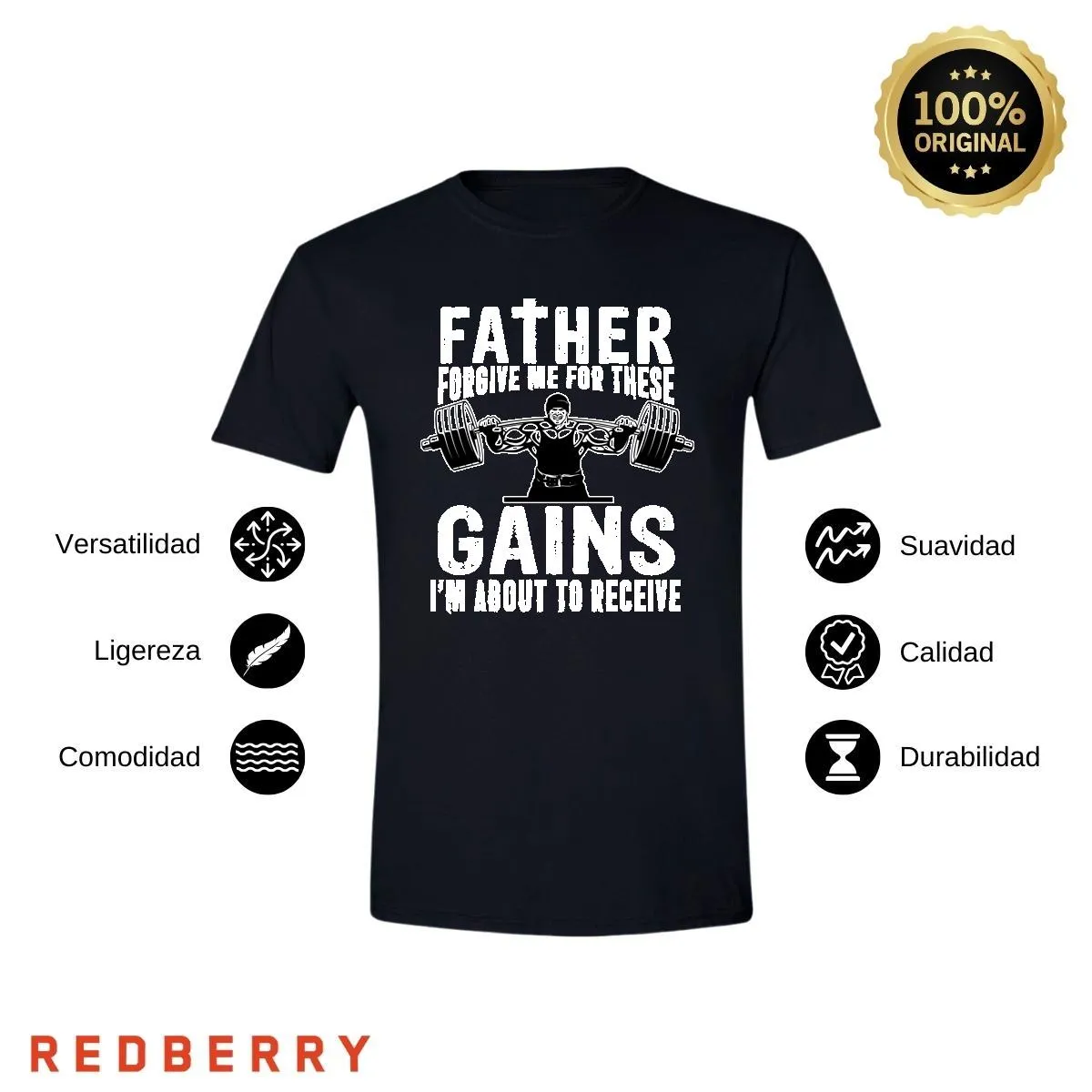 Playera Hombre Gym Ejercicio Fitness GF1009